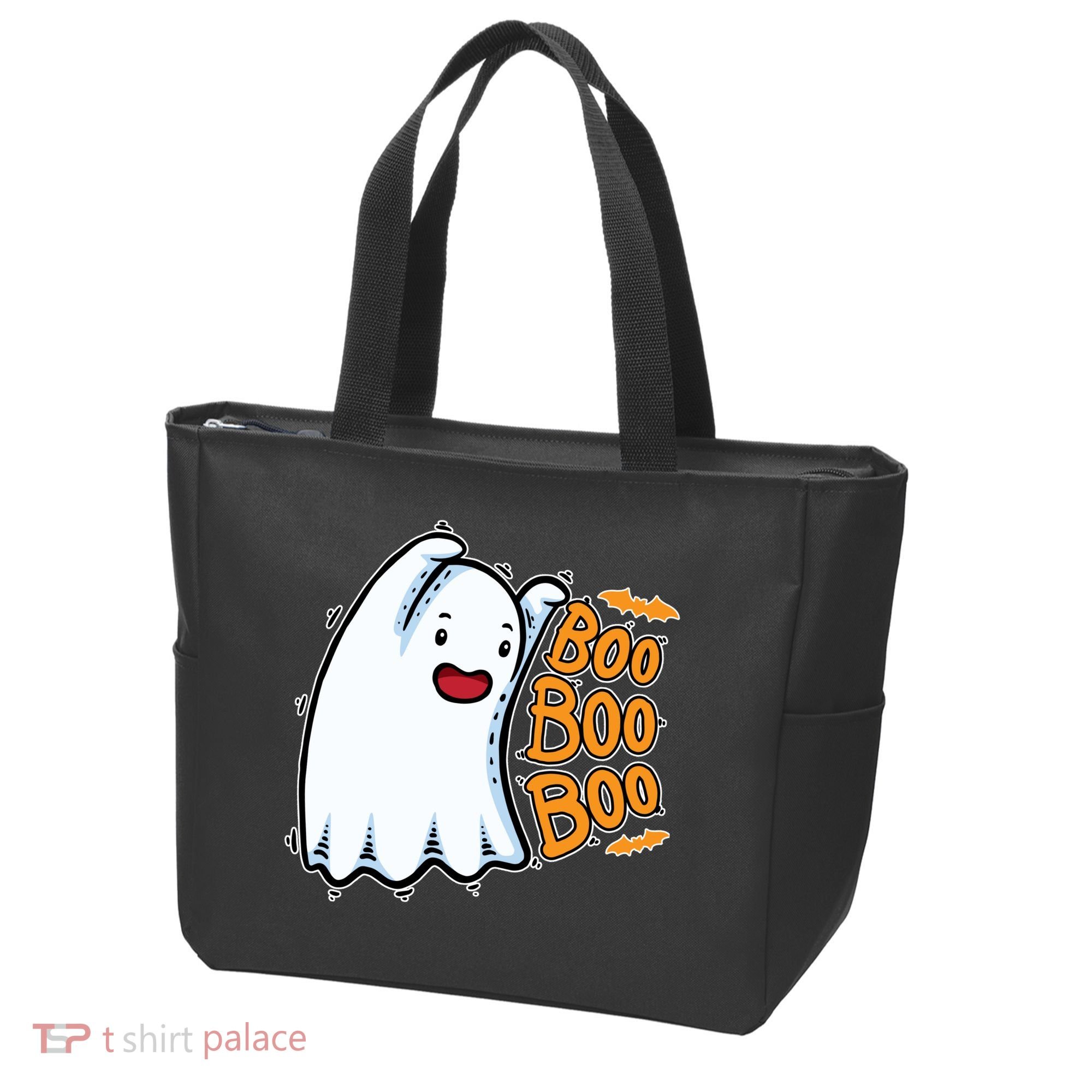 Boo Ghost Halloween Cute Tote Bag