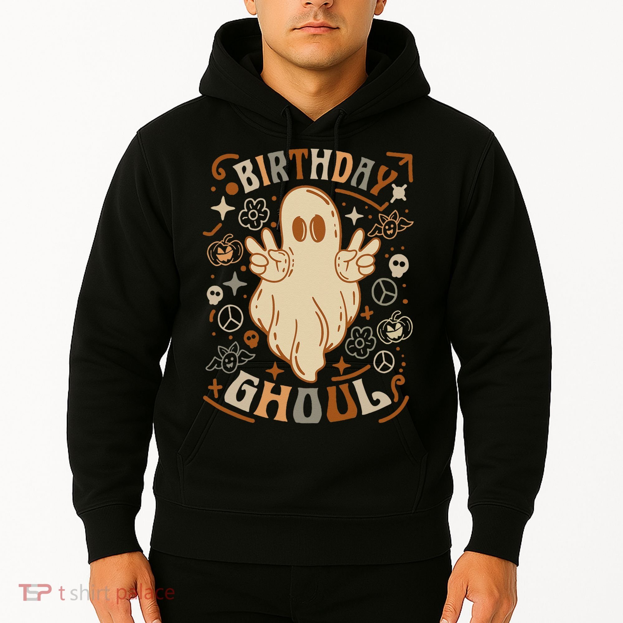 Birthday Ghoul Halloween Ghost BOO Hoodie