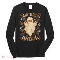 Birthday Ghoul Halloween Ghost BOO Long Sleeve Shirt thumb 0