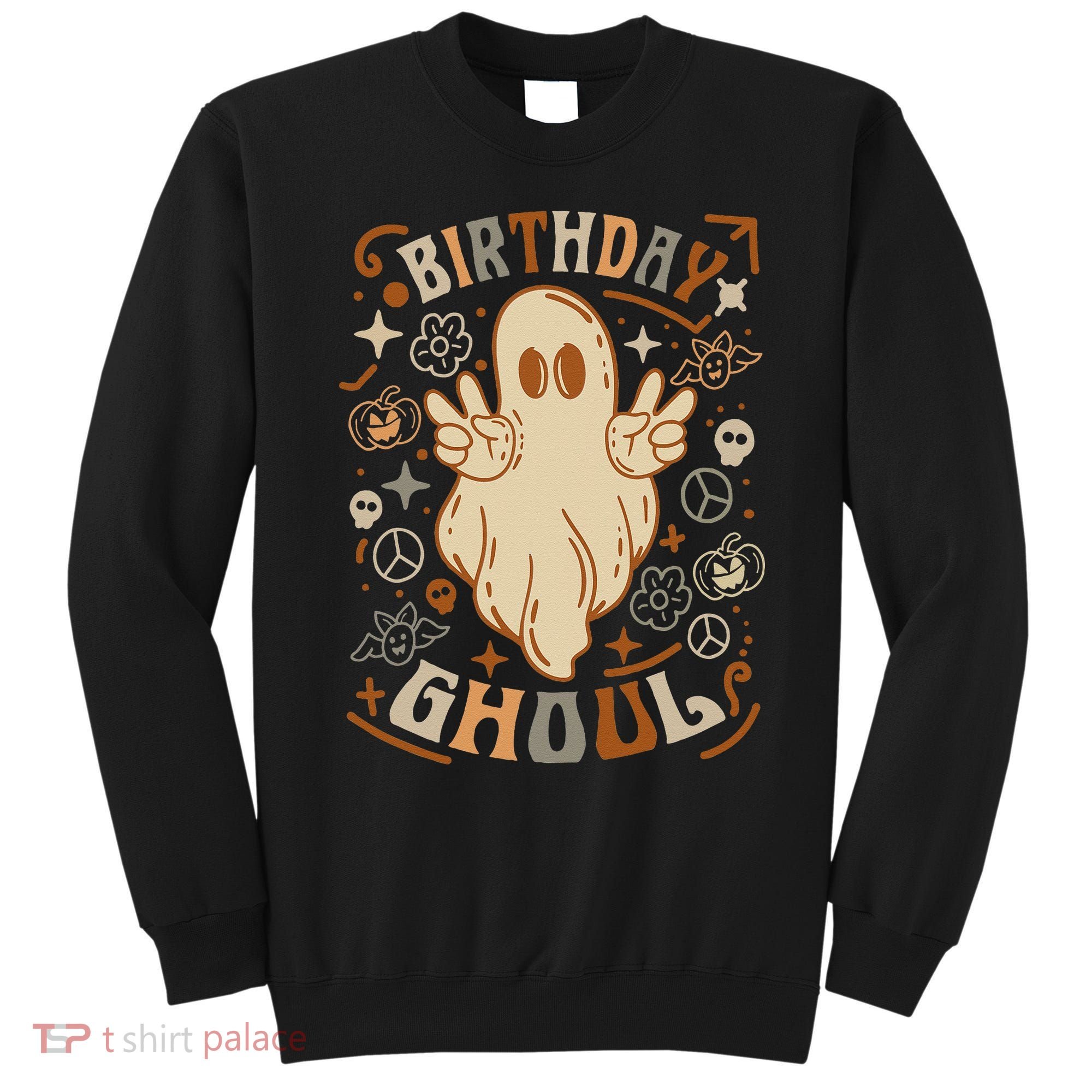 Birthday Ghoul Halloween Ghost BOO Sweatshirt