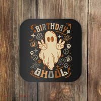 Birthday Ghoul Halloween Ghost BOO Coaster thumb 0