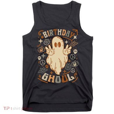 Birthday Ghoul Halloween Ghost BOO Tank Top