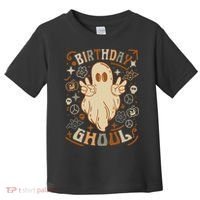 Birthday Ghoul Halloween Ghost BOO Toddler T-Shirt thumb 0