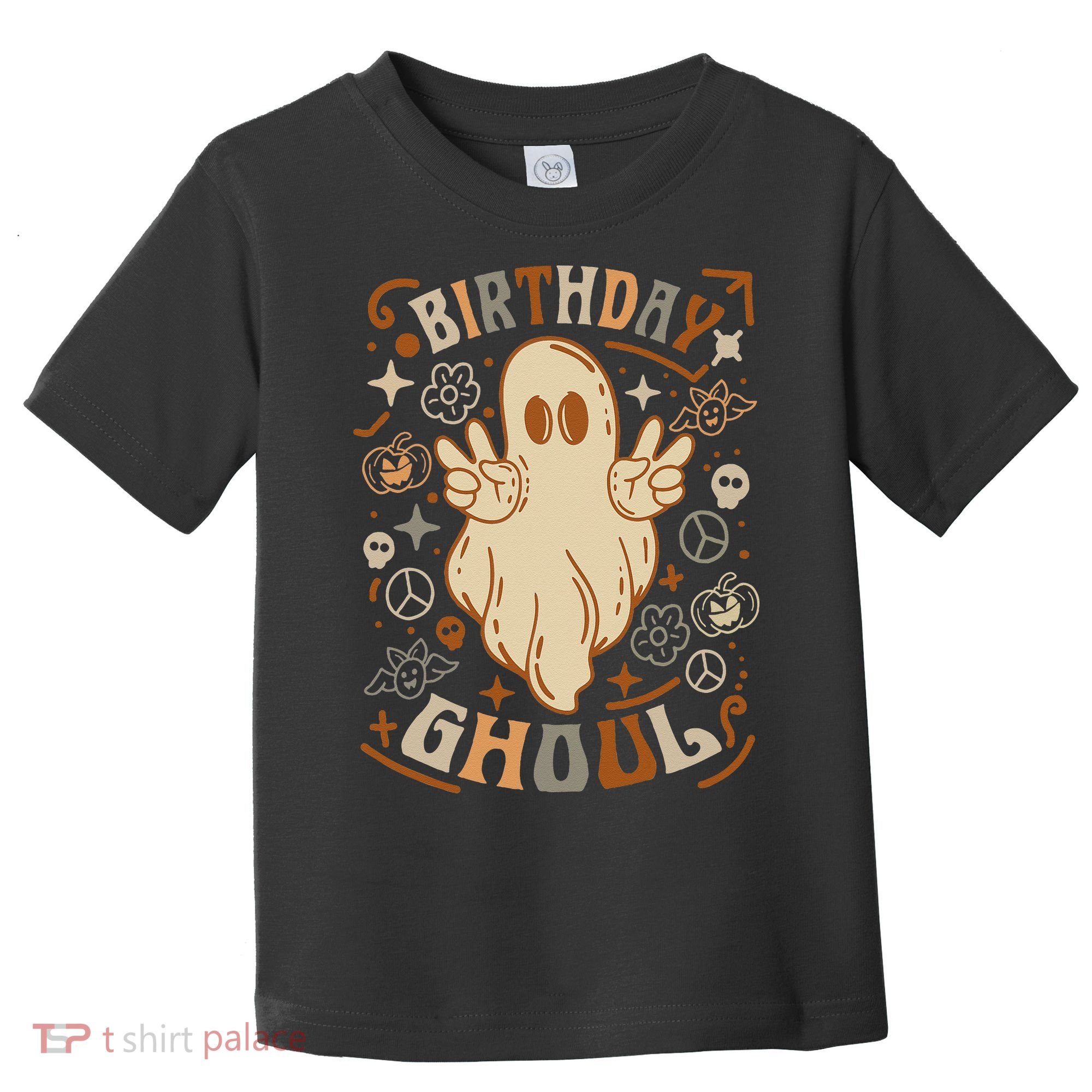 Birthday Ghoul Halloween Ghost BOO Toddler T-Shirt