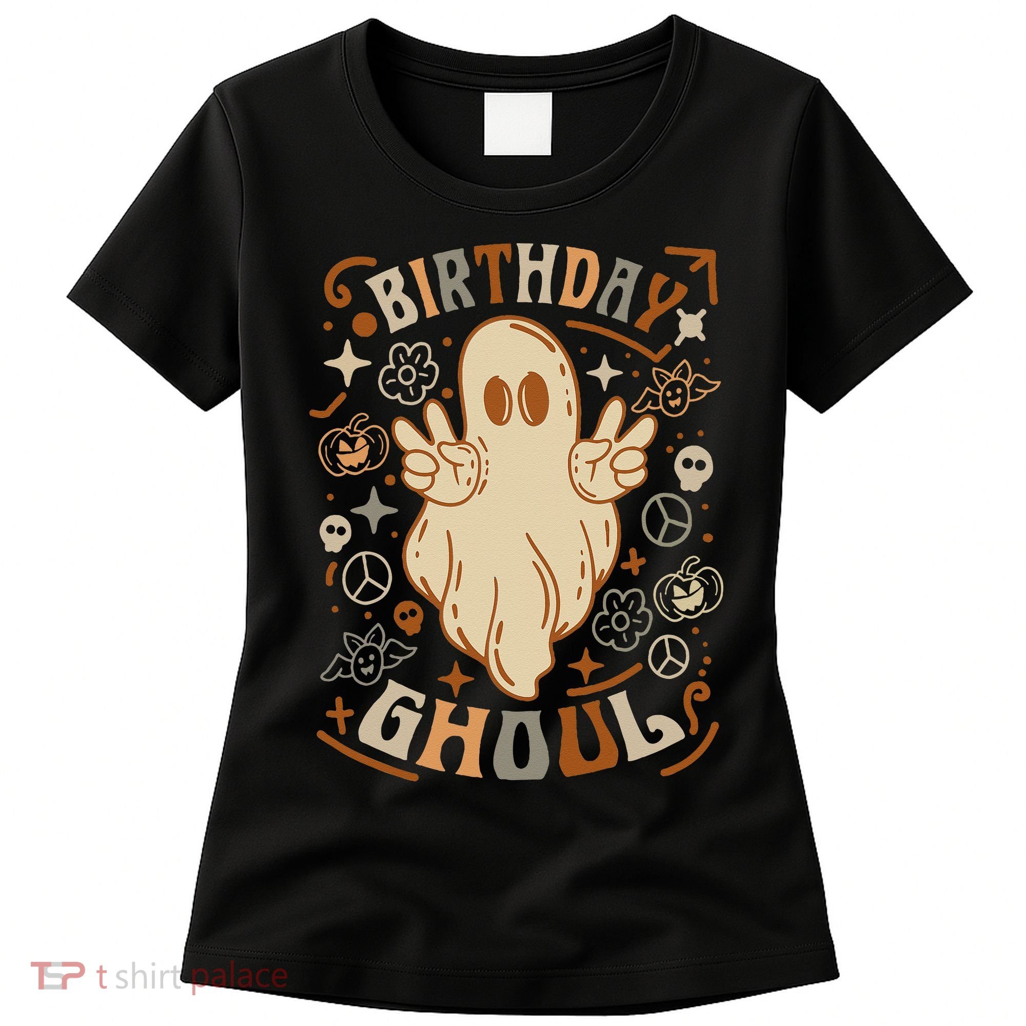 Birthday Ghoul Halloween Ghost BOO Women's T-Shirt