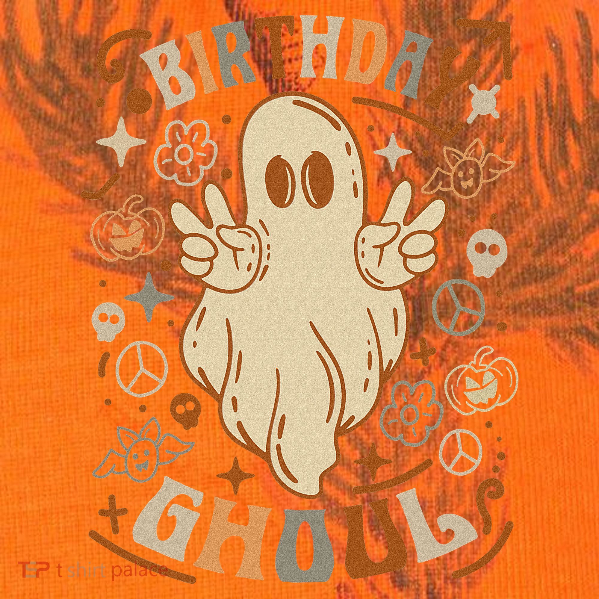 Birthday Ghoul Halloween Ghost BOO Kati Licensed 12" Camo Cuffed Beanie