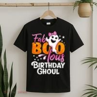 Birthday Ghoul Halloween Girl Fab BOO Lous Fabolous T-Shirt thumb 2