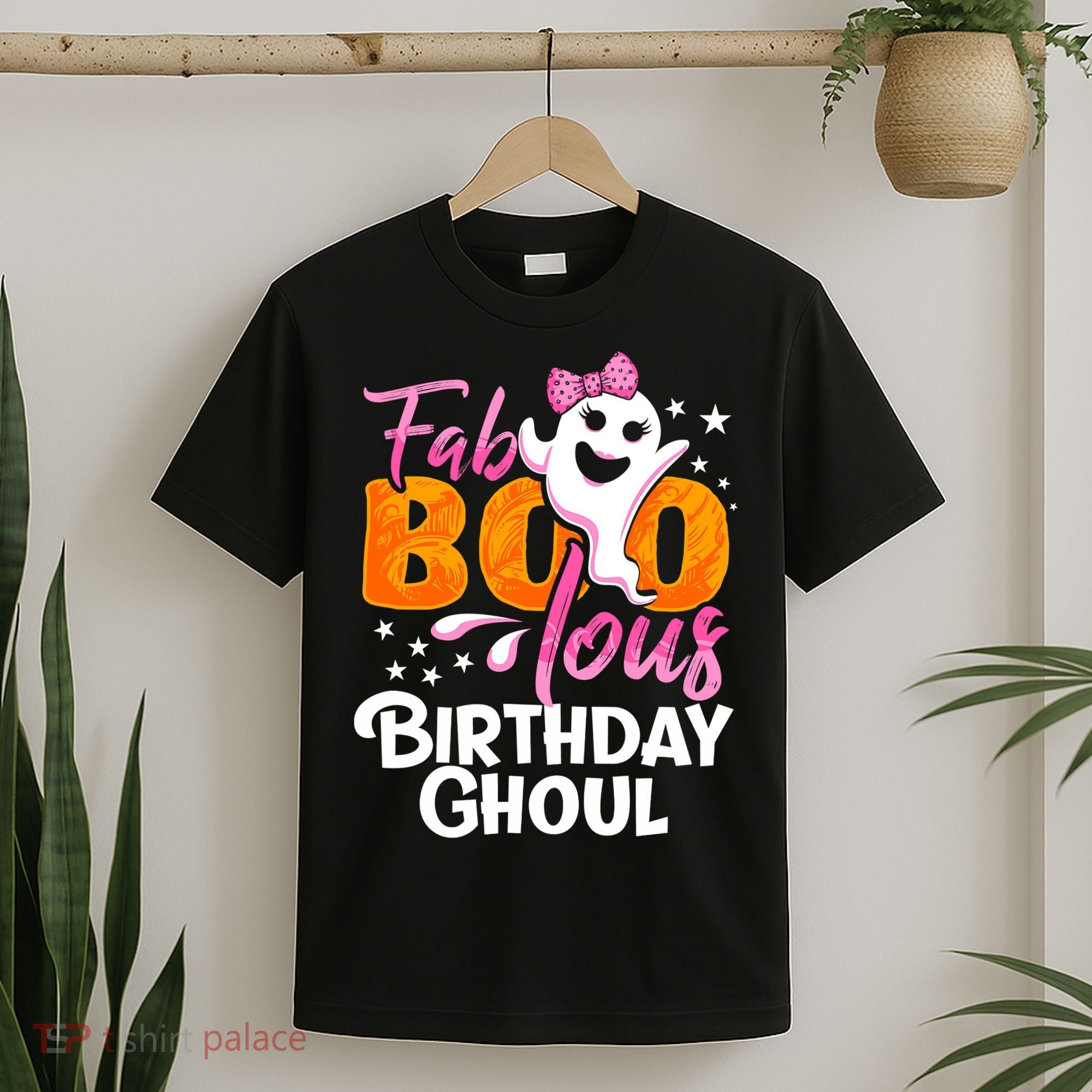 Birthday Ghoul Halloween Girl Fab BOO Lous Fabolous T-Shirt