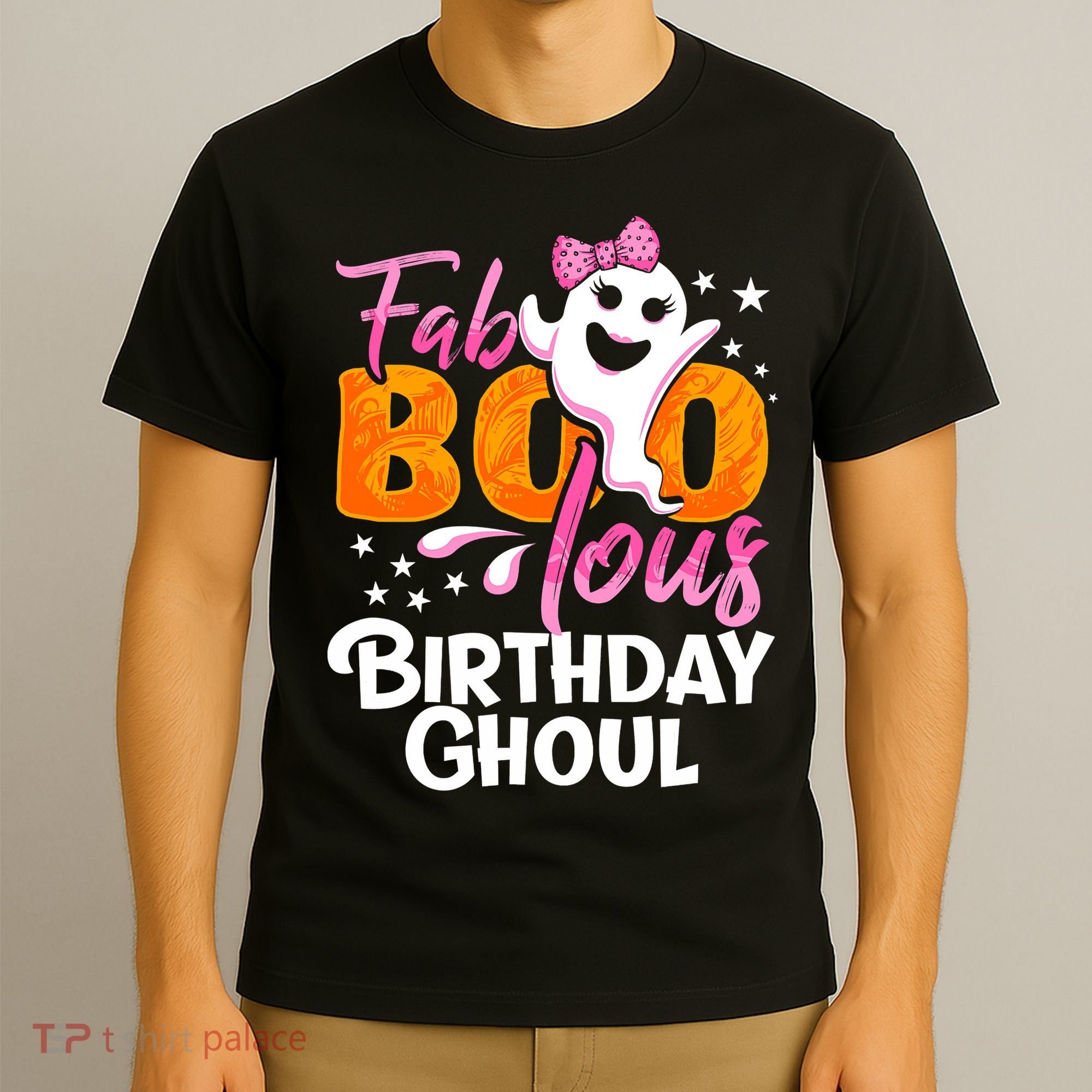 Birthday Ghoul Halloween Girl Fab BOO Lous Fabolous T-Shirt