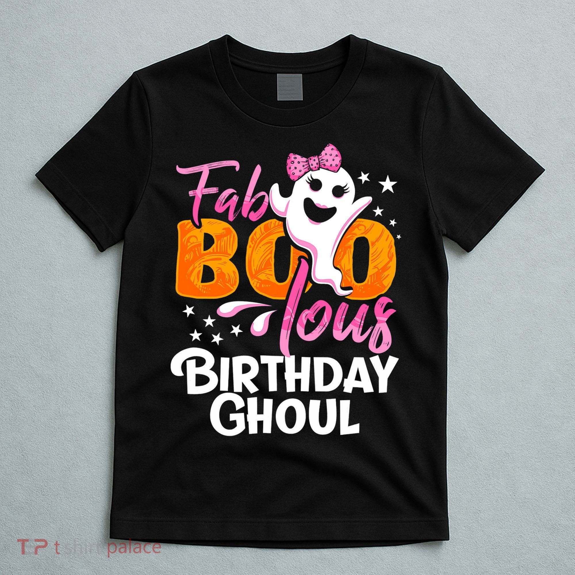 Birthday Ghoul Halloween Girl Fab BOO Lous Fabolous T-Shirt