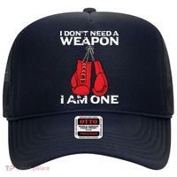 Boxing Gloves I Dont Need A Weapon Combat Boxer Hat thumb 0