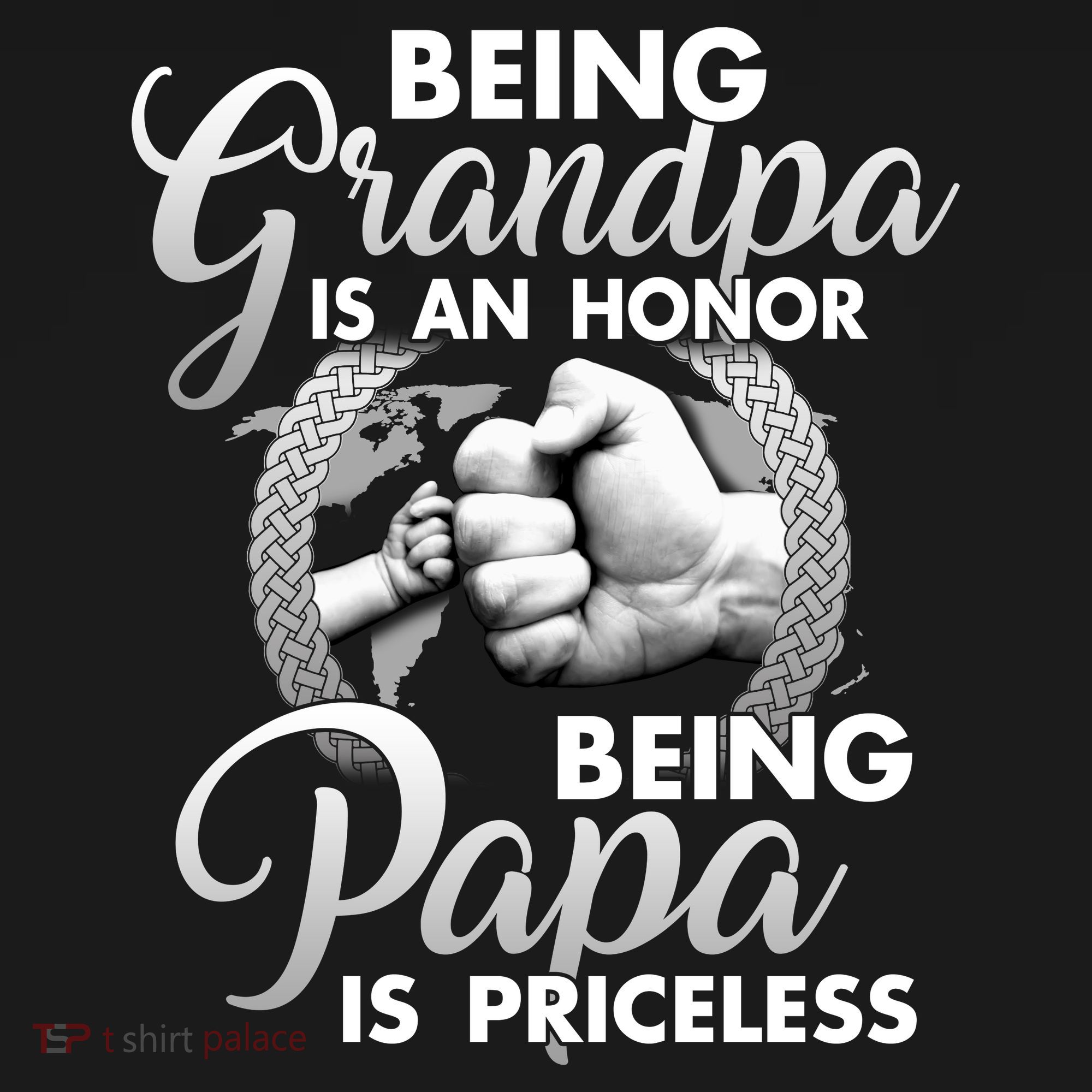 Being Grandpa Is An Honor Being Papa Is Priceless Women's Hoodie