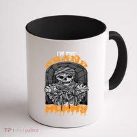 Bootiful Grandma IM The Grand Mummy Halloween Creepy Meaningful Gift Coffee Mug thumb 1