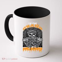 Bootiful Grandma IM The Grand Mummy Halloween Creepy Meaningful Gift Coffee Mug thumb 0