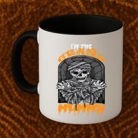 Bootiful Grandma IM The Grand Mummy Halloween Creepy Meaningful Gift Coffee Mug thumb 2