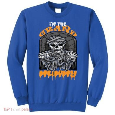 Bootiful Grandma IM The Grand Mummy Halloween Creepy Meaningful Gift Sweatshirt
