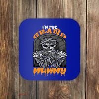 Bootiful Grandma IM The Grand Mummy Halloween Creepy Meaningful Gift Coaster thumb 0