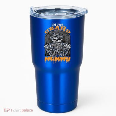 Bootiful Grandma IM The Grand Mummy Halloween Creepy Meaningful Gift Tumbler