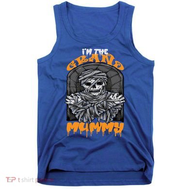 Bootiful Grandma IM The Grand Mummy Halloween Creepy Meaningful Gift Tank Top