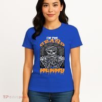Bootiful Grandma IM The Grand Mummy Halloween Creepy Meaningful Gift Women's T-Shirt thumb 4