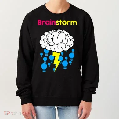 Brainstorm Good Idea Lightbulb Thunder Women's Sweatshirt
