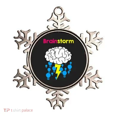 Brainstorm Good Idea Lightbulb Thunder Ornament