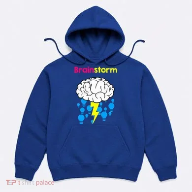 Brainstorm Good Idea Lightbulb Thunder Hoodie