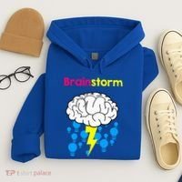 Brainstorm Good Idea Lightbulb Thunder Hoodie thumb 4