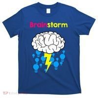 Brainstorm Good Idea Lightbulb Thunder T-Shirt thumb 0