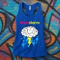 Brainstorm Good Idea Lightbulb Thunder Women's Tank Top thumb 3