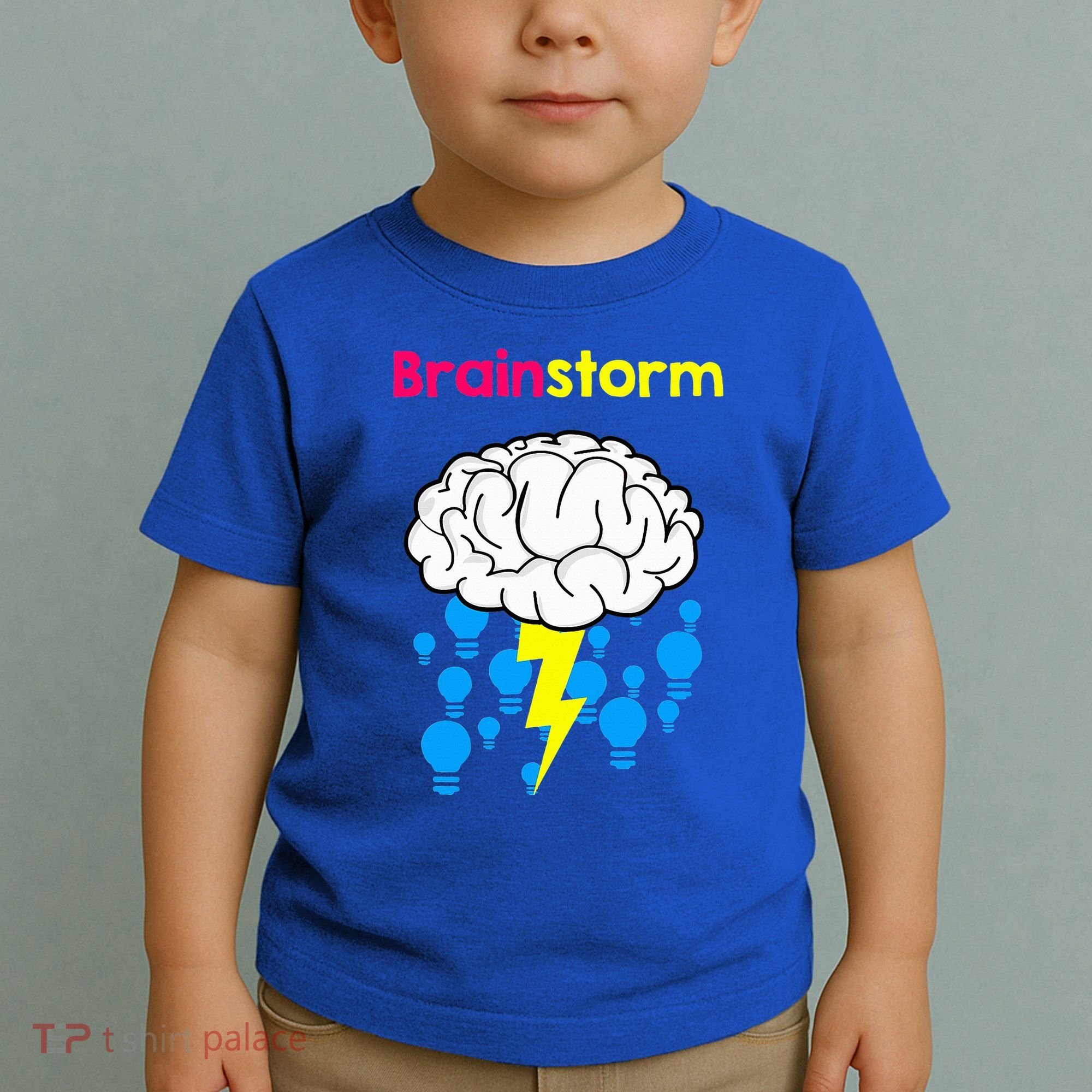 Brainstorm Good Idea Lightbulb Thunder Toddler T-Shirt