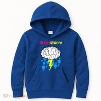 Brainstorm Good Idea Lightbulb Thunder Kids Hoodie thumb 0