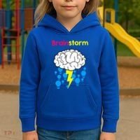 Brainstorm Good Idea Lightbulb Thunder Kids Hoodie thumb 3