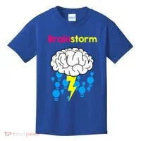 Brainstorm Good Idea Lightbulb Thunder Kids T-Shirt thumb 0