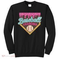 Baseball Grandma Ice Cream Drip Sweatshirt thumb 0