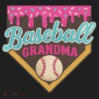 Baseball Grandma Ice Cream Drip Beanie thumb 2
