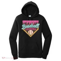 Baseball Grandma Ice Cream Drip Women's Hoodie thumb 0