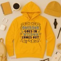 Bourbon Goes In Wisdom Comes Out Hoodie thumb 3