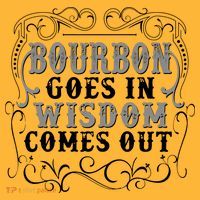 Bourbon Goes In Wisdom Comes Out Hoodie thumb 7