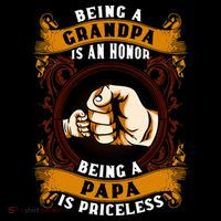 Being Grandpa Is An Honor Being Papa Is PRICELESS Father Day Coffee Mug thumb 5