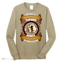 Being Grandpa Is An Honor Being Papa Is PRICELESS Father Day Long Sleeve Shirt thumb 0