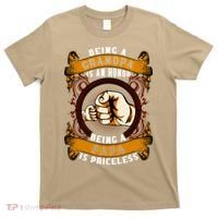 Being Grandpa Is An Honor Being Papa Is PRICELESS Father Day T-Shirt thumb 0