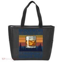 Bourbon Goes In Wisdom Comes Out Bourbon Drinking Lover Gift Tote Bag thumb 0