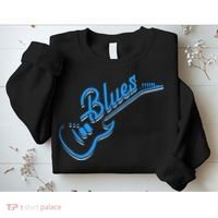 Blues Guitar Jazz Music Guitarist Blues Sweatshirt thumb 2