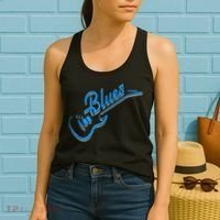 Blues Guitar Jazz Music Guitarist Blues Women's Tank Top thumb 2