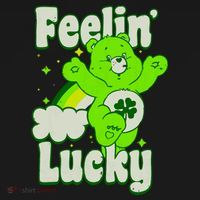 Bears Good Luck Bear Jumping Feelin Lucky Distressed Toddler Sweatshirt thumb 2