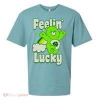 Bears Good Luck Bear Jumping Feelin Lucky Distressed Sueded Cloud Jersey T-Shirt thumb 0