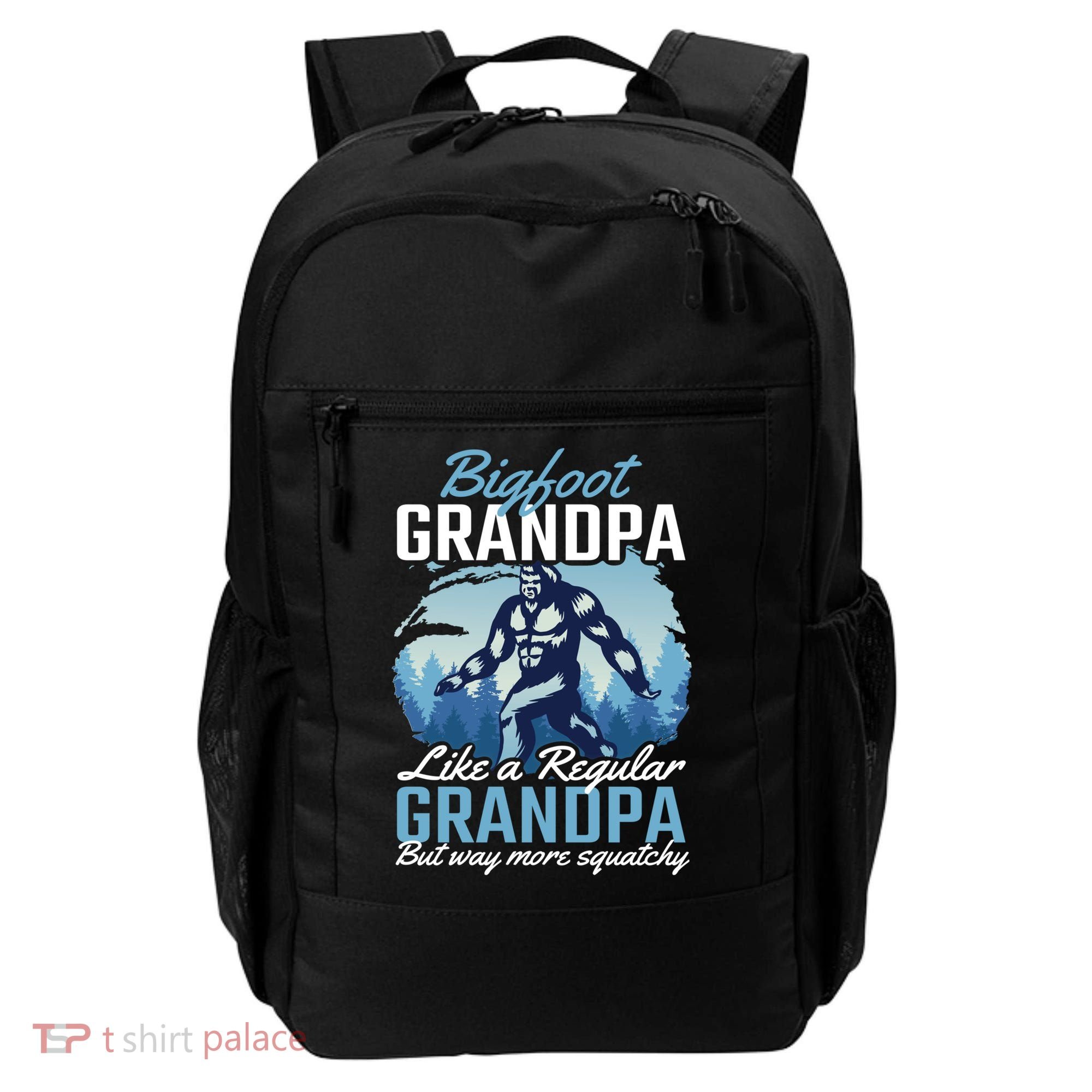 Bigfoot Grandpa Like A Regular Grandpa But Way More Squatchy Gift Backpack