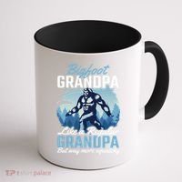 Bigfoot Grandpa Like A Regular Grandpa But Way More Squatchy Gift Coffee Mug thumb 1