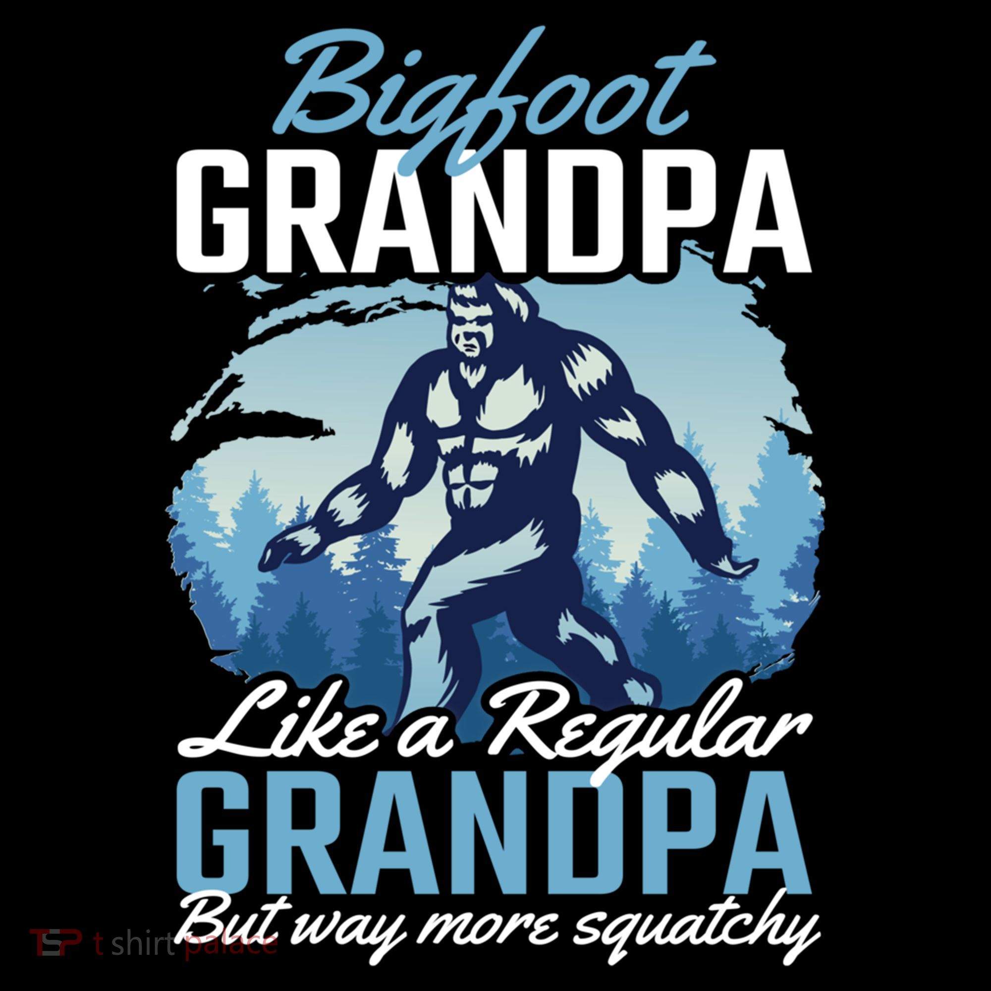 Bigfoot Grandpa Like A Regular Grandpa But Way More Squatchy Gift Coffee Mug
